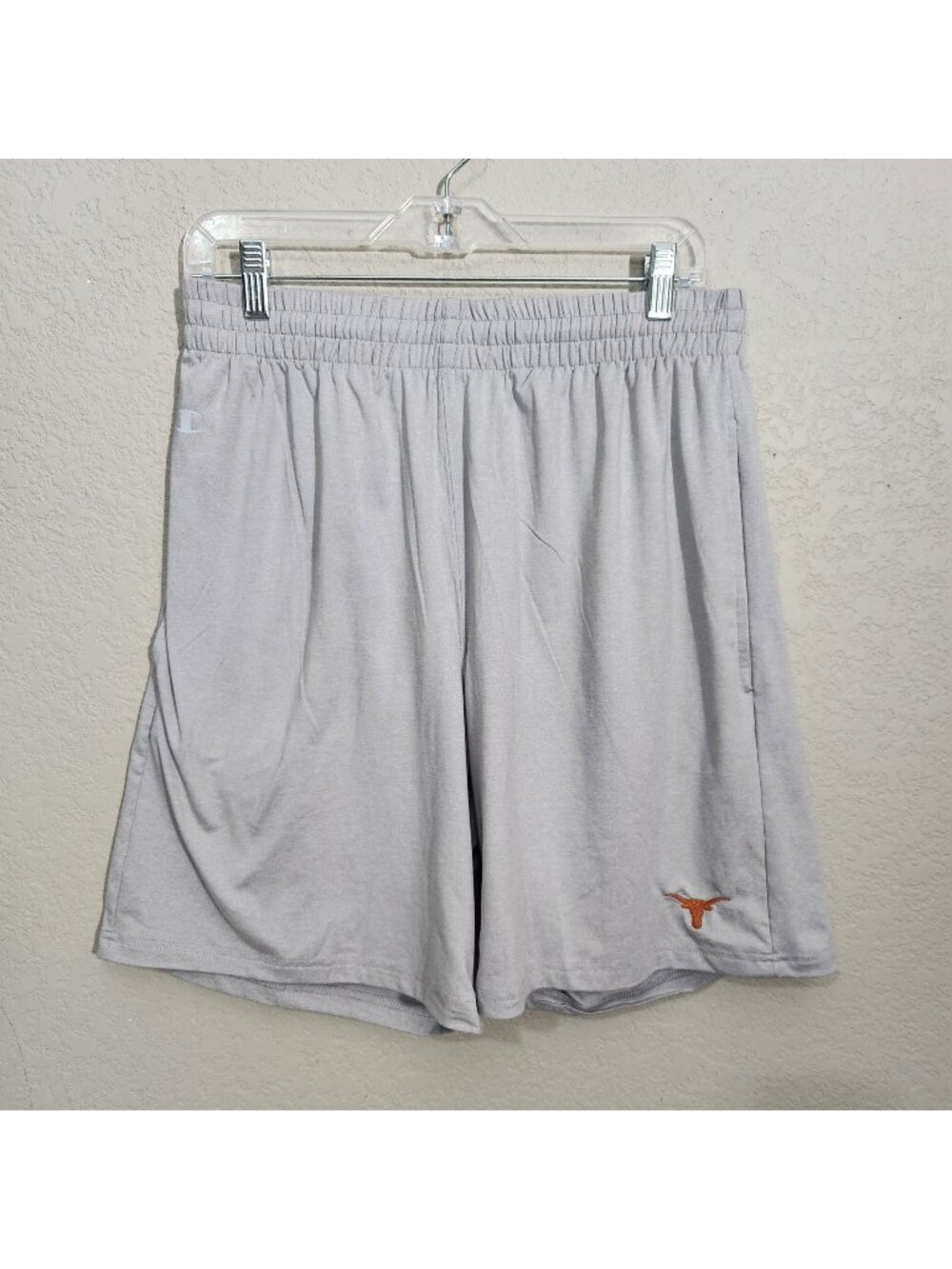 Champion Texas Longhorns Gray Athletic Shorts Mens Size M